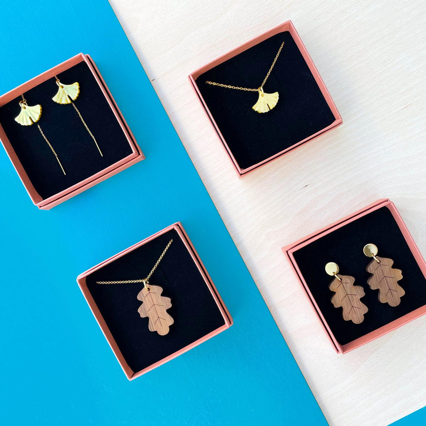 Eikenblad ketting