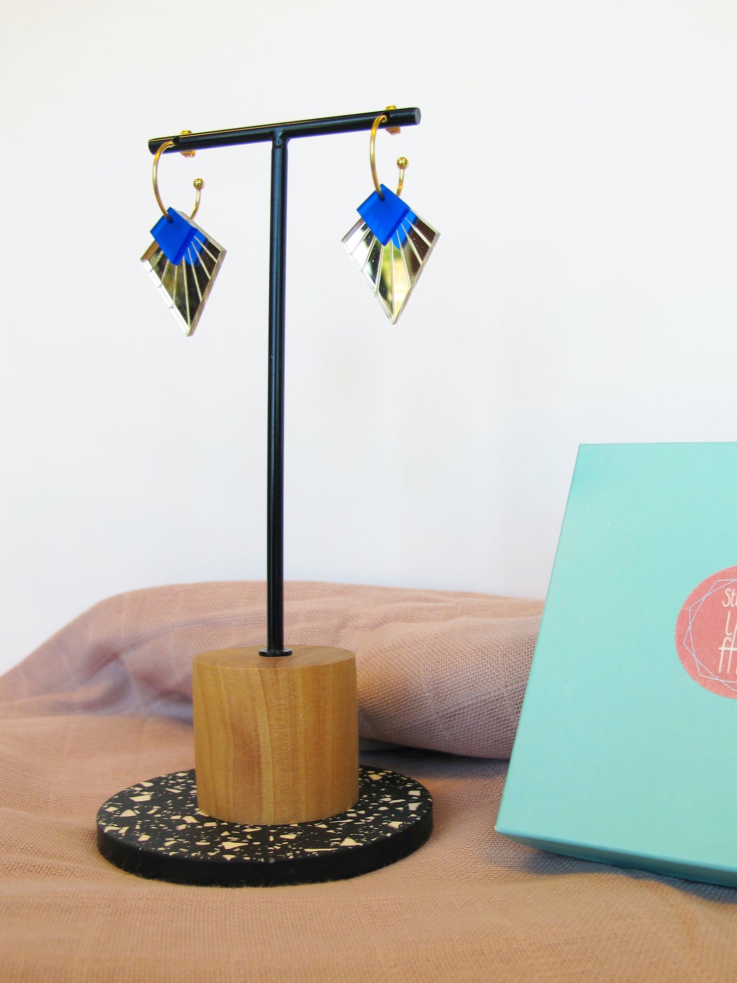 Oorring Juul Goud - Konings Blauw