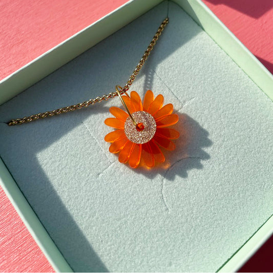Goudsbloem ketting