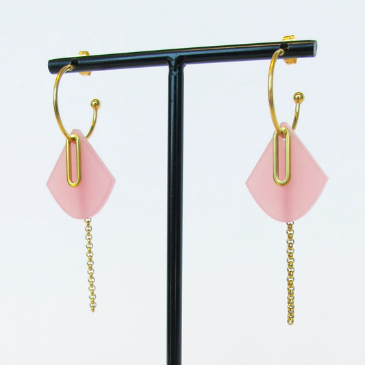 Oorbel Dian - Roze